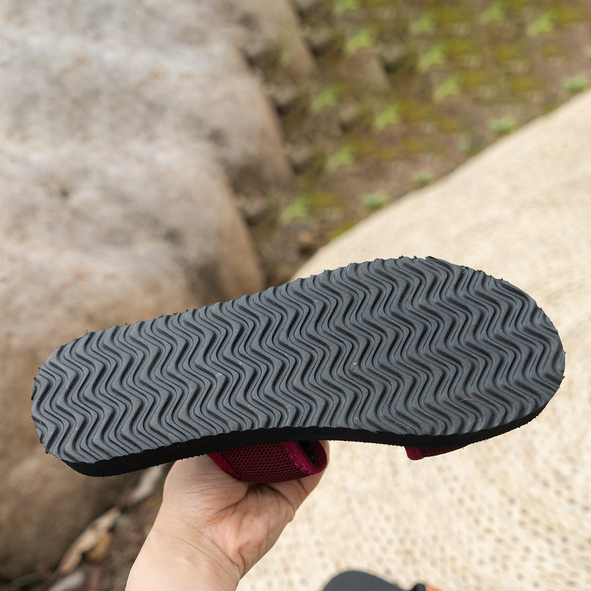 Breathable Mesh Slide Sandals For Women