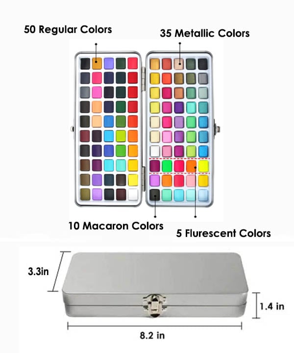 Premium Watercolor Set