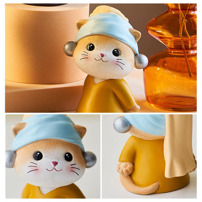 Creative Cat Figurines Collectibles
