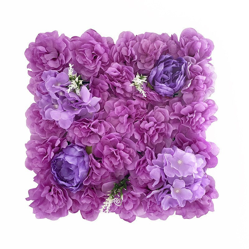 Hand-Rolled Fabric Flower Wall-Perfect Decoration For Outdoor Events
