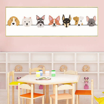 Cute Animal Art Canvas Poster for Wall