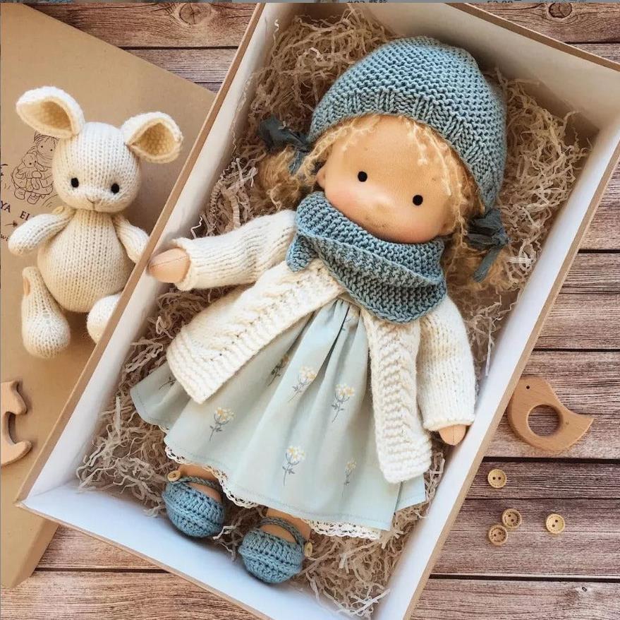 🎁The Best Gift for Kids-Handmade Waldorf Doll👧(Buy2 Free Shipping)