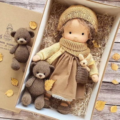 🎁The Best Gift for Kids-Handmade Waldorf Doll👧(Buy2 Free Shipping)