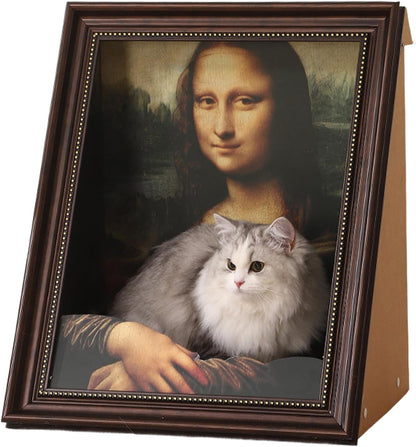 Mona Lisa Cat Scratcher Bed