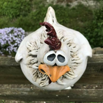 🔥Funny Chicken Garden Fence Decoration