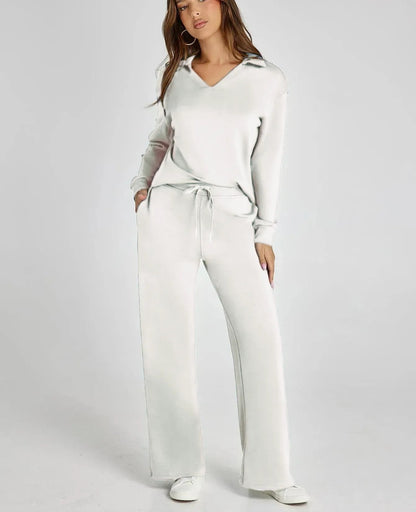 Women's 2 Piece Sets Outfits Casual Long Sleeve Sweatsuits Sets (🔥Same as in the video)