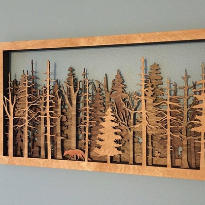 💖Forest Wildlife -  Handcrafted Art