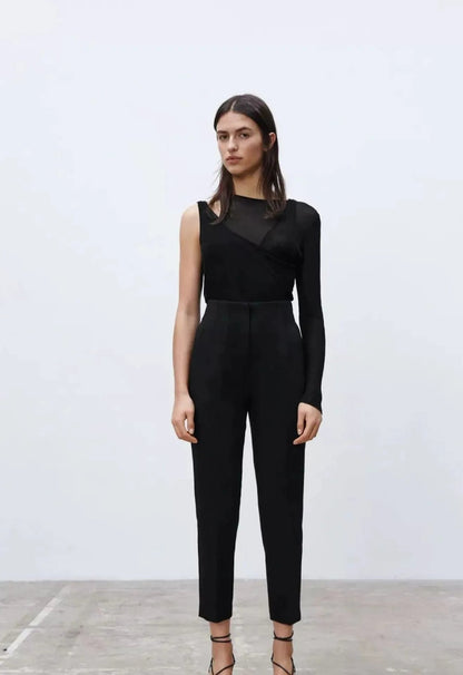 Tailored Pleat High Waist Pants(Buy 2 Free Shipping)