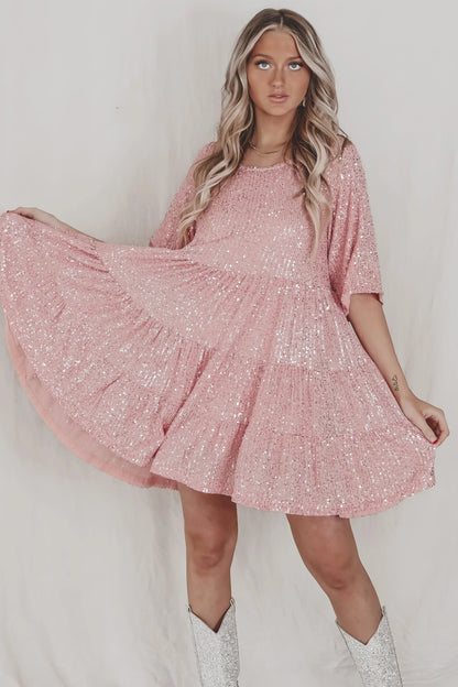 ✨2024 Sequin Baby Doll Dress