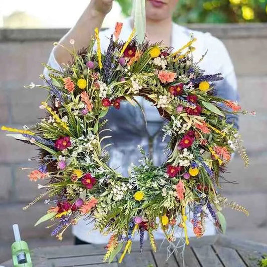 Texas Wildflower wreath