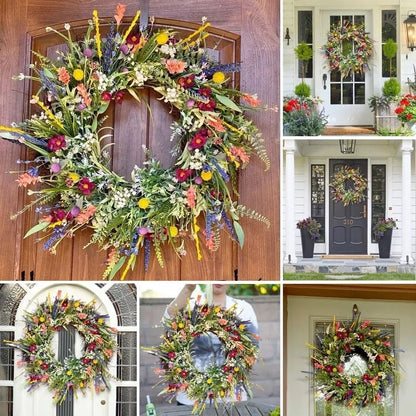 Texas Wildflower wreath