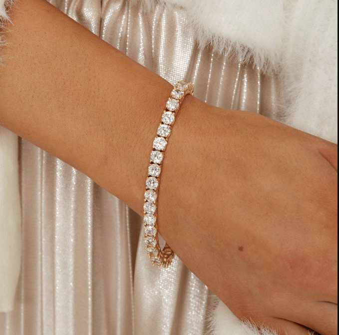 Sparkling Moissanite Bracelet