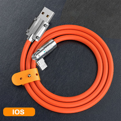 180° Rotating Fast Charge Cable