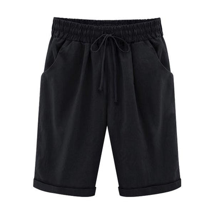 Elastic Waist Casual Comfy Summer Shorts