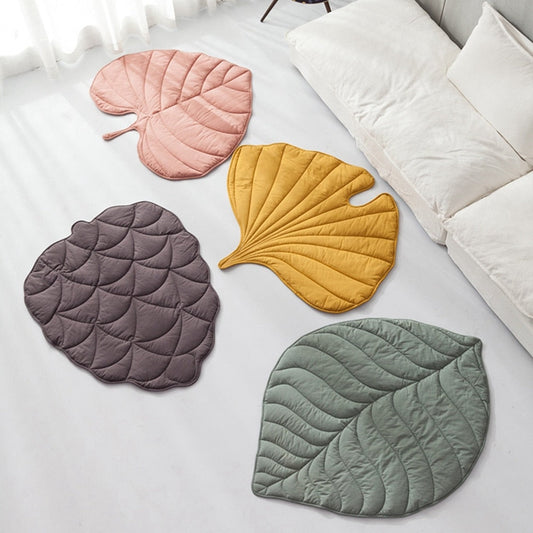 Sleep in Nature's Embrace: Leaf-Shaped Soft Bed Mat