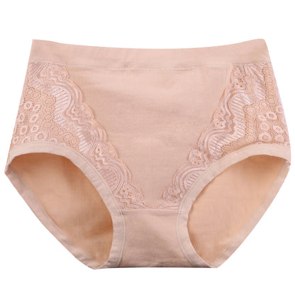 Plus Size High Waist Leak Proof Cotton Panties