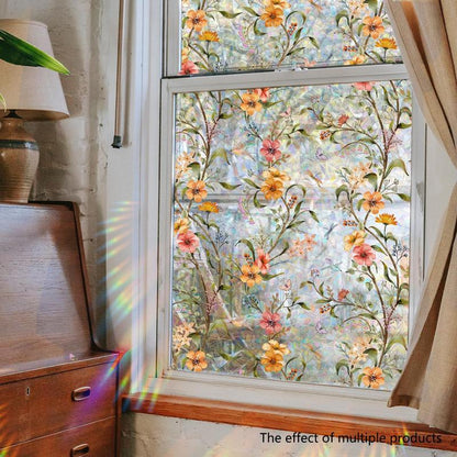 🌸Floral Pattern Window Sticker