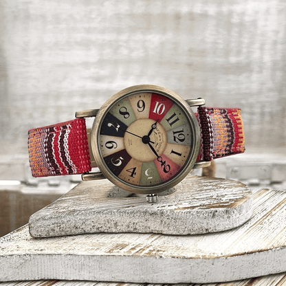 Boho hippie steampunk watch