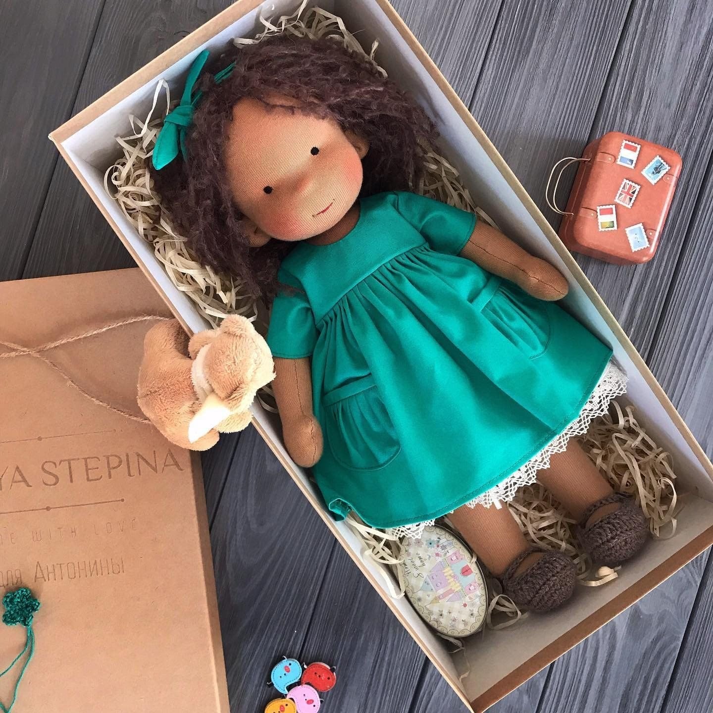 🎁The Best Gift for Kids-Handmade Waldorf Doll👧(Buy2 Free Shipping)