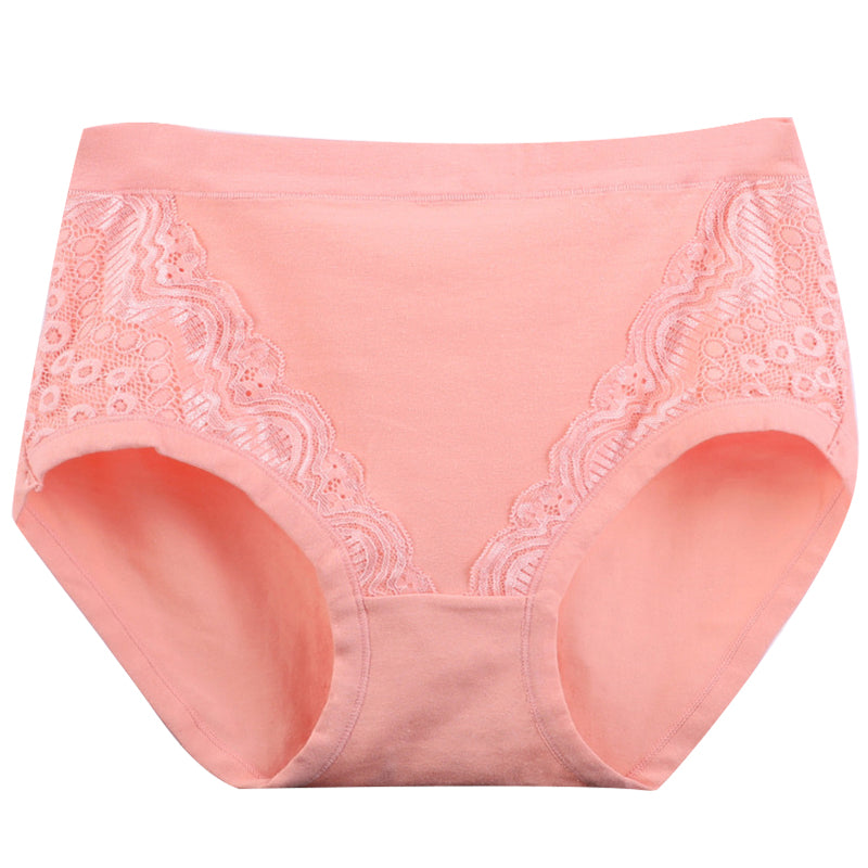 Plus Size High Waist Leak Proof Cotton Panties