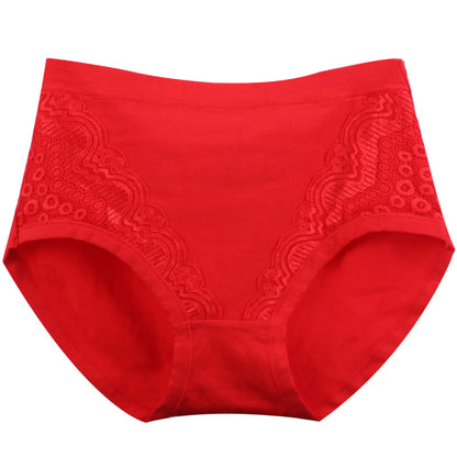 Plus Size High Waist Leak Proof Cotton Panties