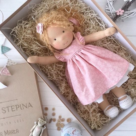 🎁The Best Gift for Kids-Handmade Waldorf Doll👧(Buy2 Free Shipping)