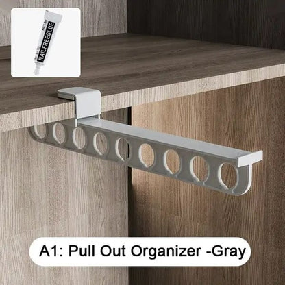 Intelligent pull-out slide trouser rack: a new solution for space utilization in the closet