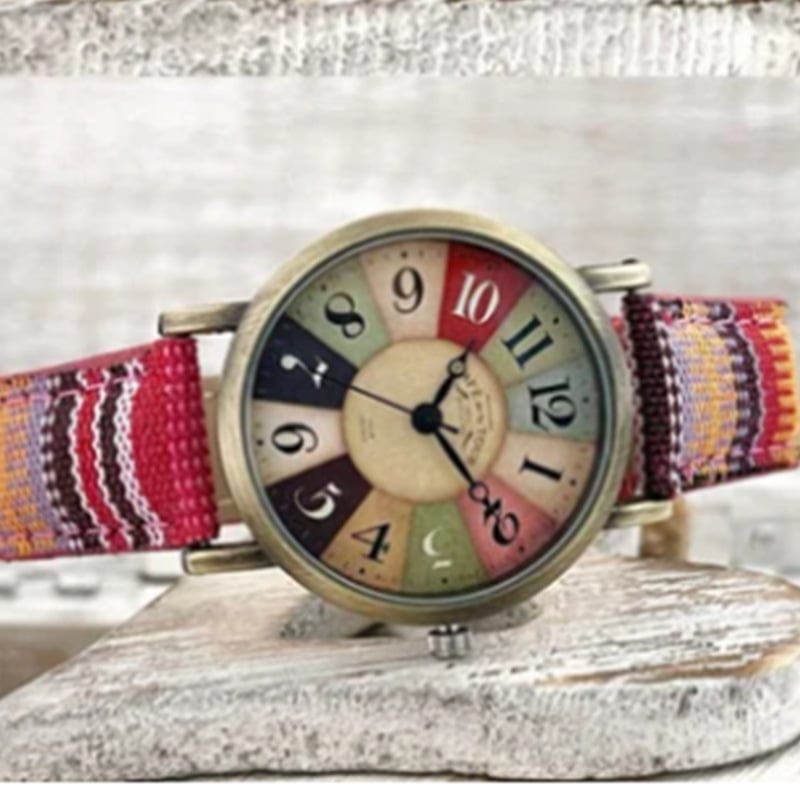 Boho hippie steampunk watch