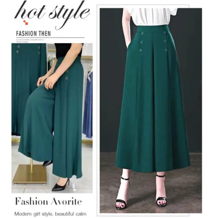 [Comfort and Slim] Stylish Pleated Wide-leg Pants