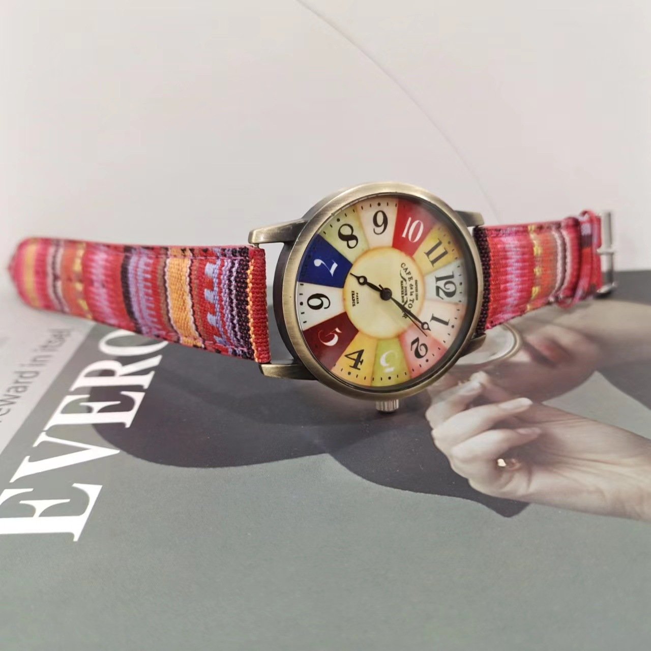 Boho hippie steampunk watch