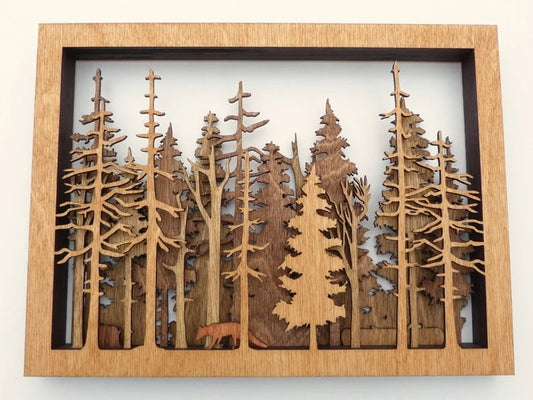 💖Forest Wildlife -  Handcrafted Art