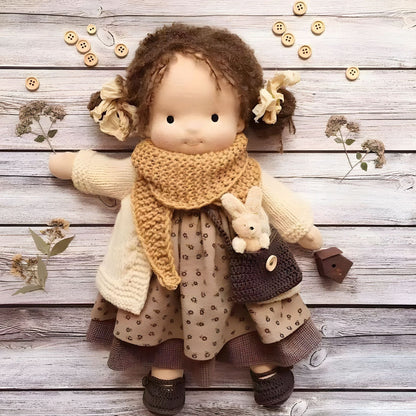 🎁The Best Gift for Kids-Handmade Waldorf Doll👧(Buy2 Free Shipping)