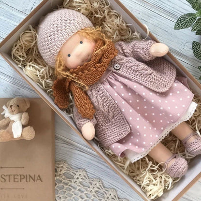 🎁The Best Gift for Kids-Handmade Waldorf Doll👧(Buy2 Free Shipping)