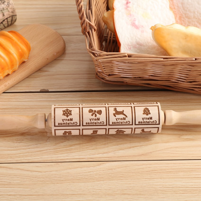 🎄Printed rolling pin🍪