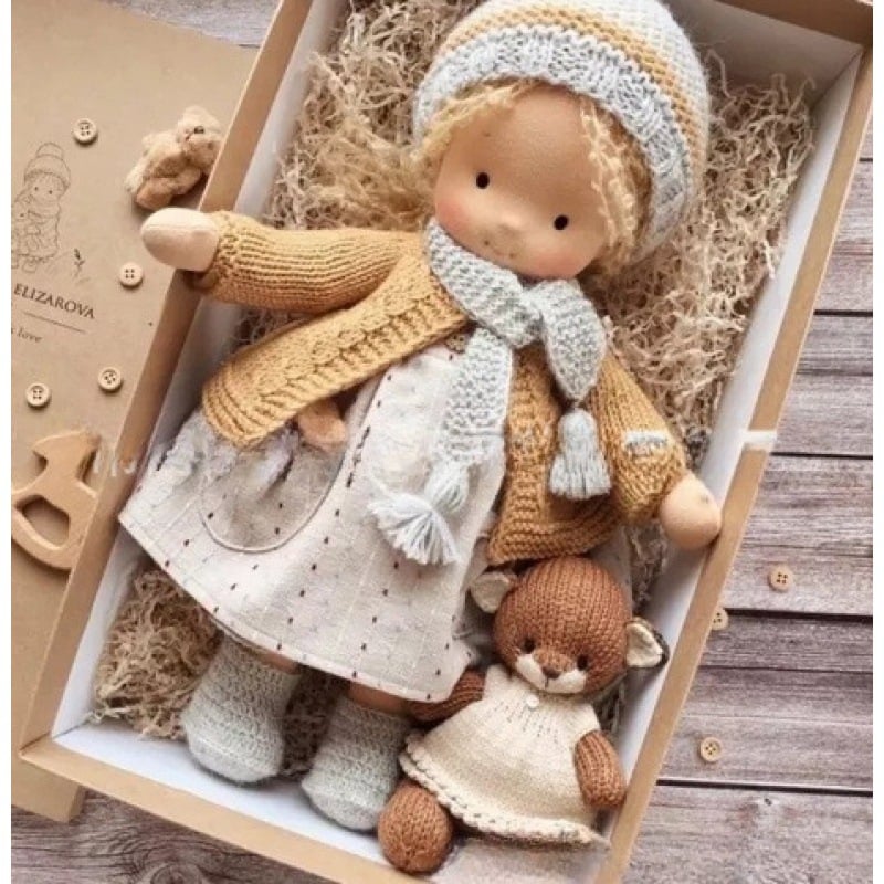 🎁The Best Gift for Kids-Handmade Waldorf Doll👧(Buy2 Free Shipping)