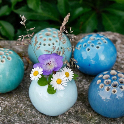 Handmade Vase Flower Stone Table Decor