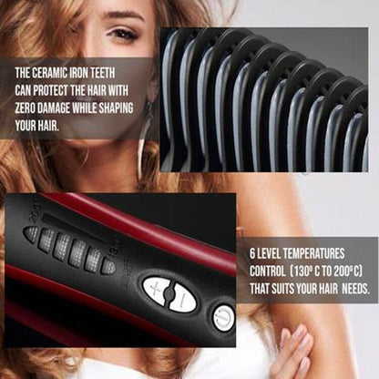 Hair Straightener Styling Comb