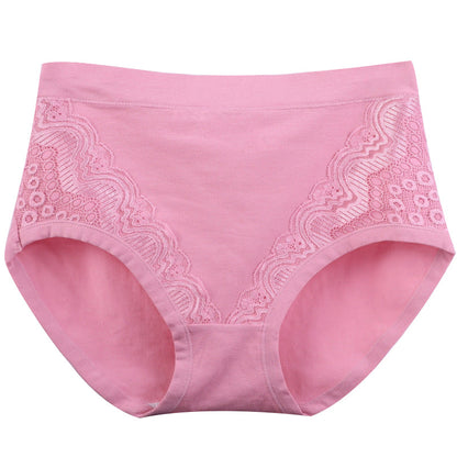 Plus Size High Waist Leak Proof Cotton Panties