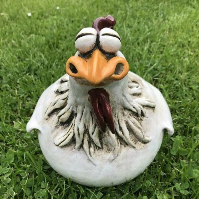 🔥Funny Chicken Garden Fence Decoration