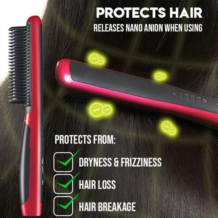 Hair Straightener Styling Comb