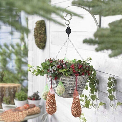 Plant Pulley Set For Garden Baskets Pots