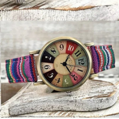 Boho hippie steampunk watch