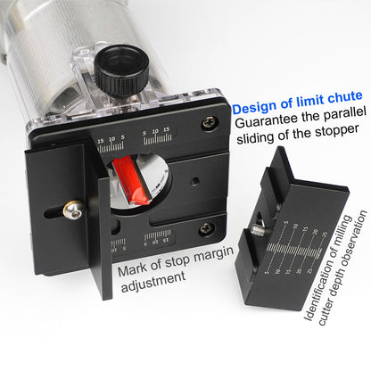 Woodworking 2-in-1 Connector Trimming Machine Accessories