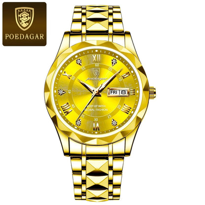 Waterproof Top Brand Luxury Man Wristwatch With Luminous