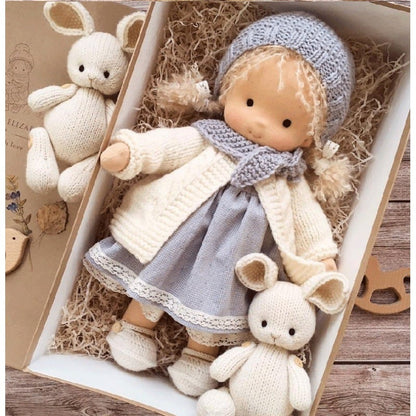 🎁The Best Gift for Kids-Handmade Waldorf Doll👧(Buy2 Free Shipping)