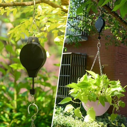 Plant Pulley Set For Garden Baskets Pots