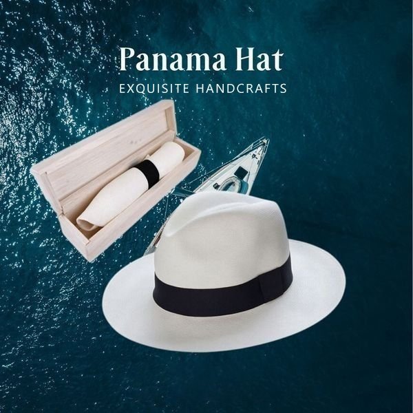 🌿Unisex Classic Panama Hat-Delicate Hand Knitting