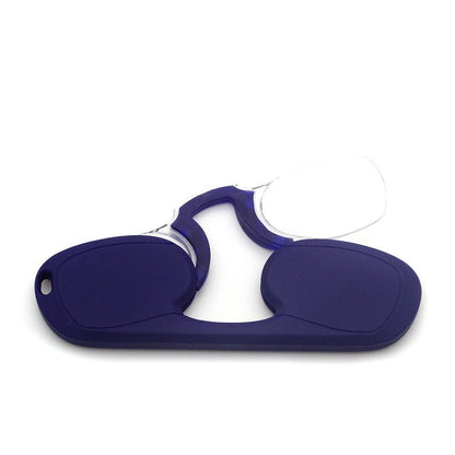 Portable Mini Nose Clip Reading Glasses