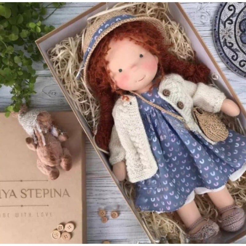 🎁The Best Gift for Kids-Handmade Waldorf Doll👧(Buy2 Free Shipping)