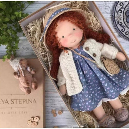 🎁The Best Gift for Kids-Handmade Waldorf Doll👧(Buy2 Free Shipping)